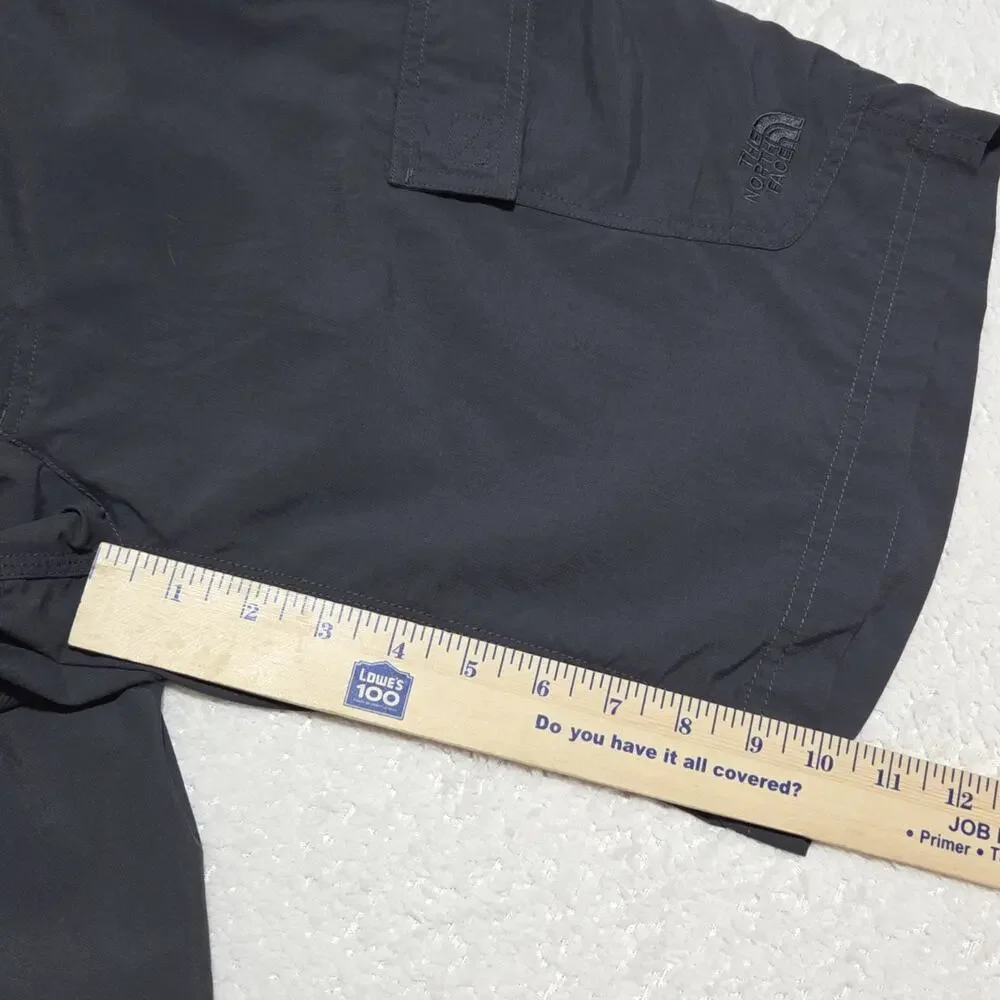 The North Face Mens Hiking Ripstop Cargo Shorts Size 36 x‎ 10 Dark Gray Outdoor